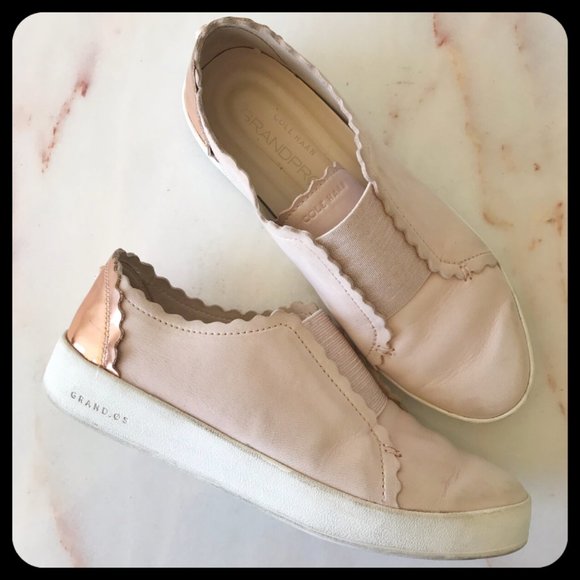 Cole Haan Shoes - Cole Hann Grand Crosscourt Scallop Slip-On Sneaker